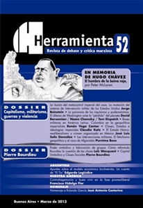 Revista Herramienta N° 52. Indice