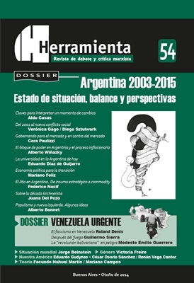Revista Herramienta N° 54.  Indice