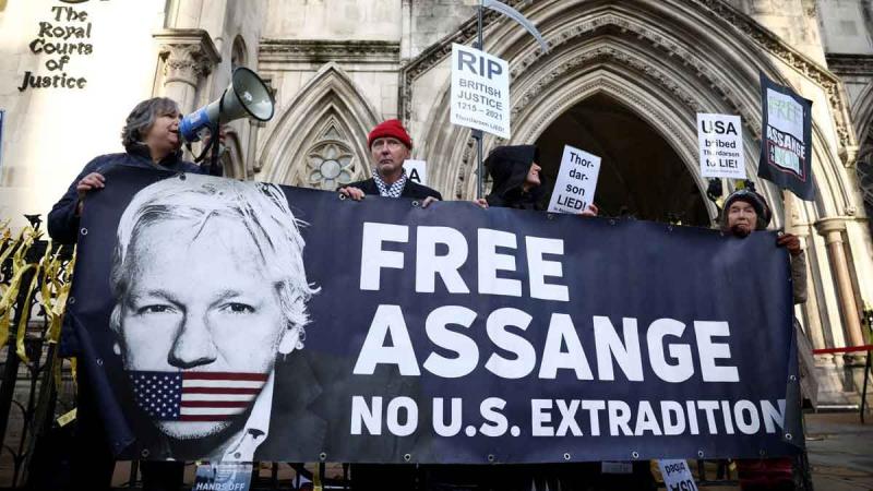 El tribunal superior de "justicia" de Londres autoriza la extradición de Assange a EEUU