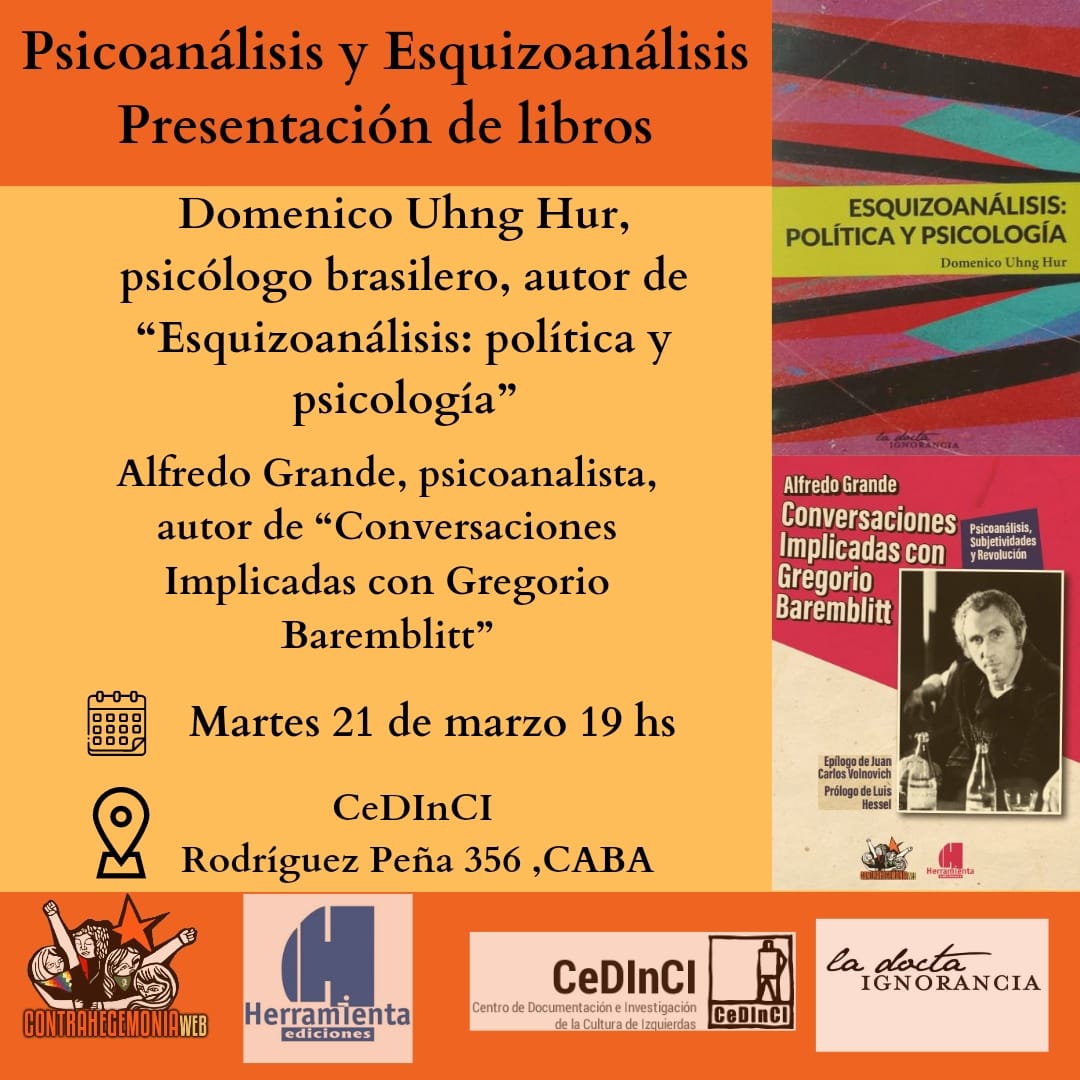 Presentación de "Conversaciones implicadas con Gregorio Baremblitt, Psicoanálisis, Subjetividades y Revolución" de Alfredo Grande